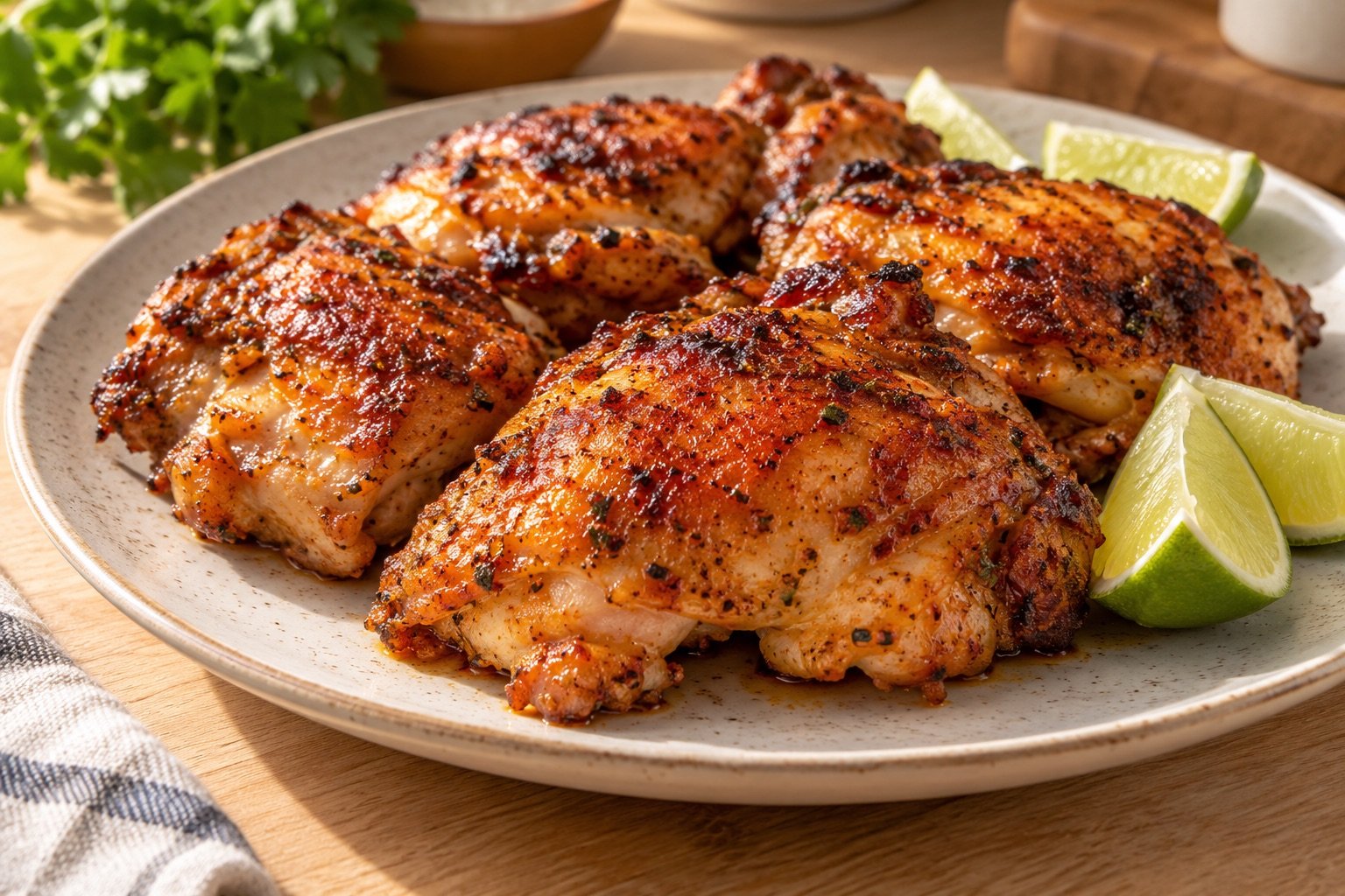 Foto de Frango crocante com páprica na air fryer